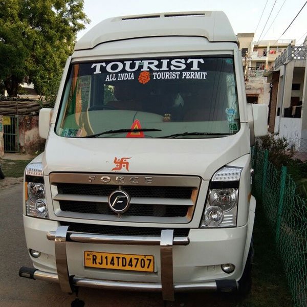 Tempo traveler mini van for rental