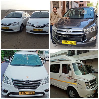 Toyota Etios, tempo traveler and Toyota Innova car for car rental in India