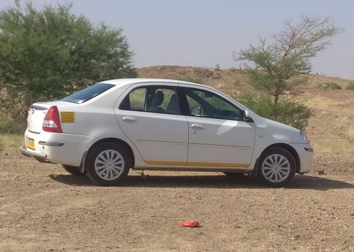 Toyota Etios car for rental in Bikaner